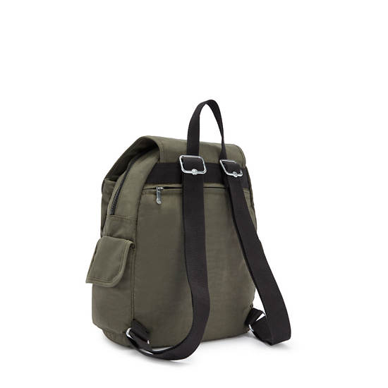 Kipling City Pack Small Backpacks Green Moss | AU 1508BE